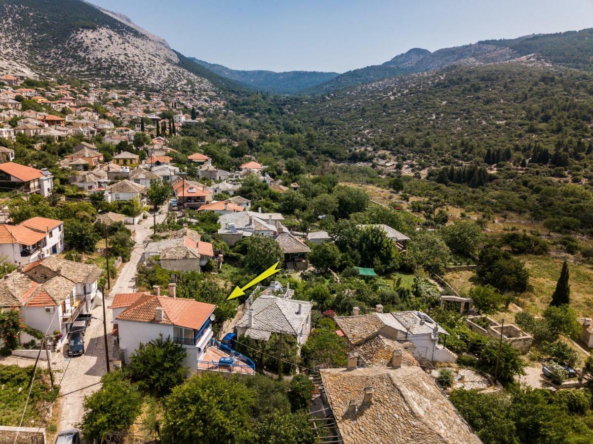 Spiti Ena Villa Theologos  Ngoại thất bức ảnh